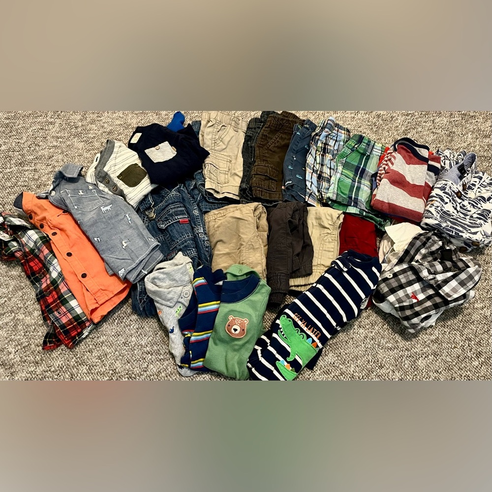 12M 30 Item Bundle, EUC, Great Brands!